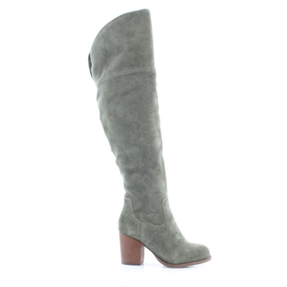 COPY - Splendid suede grey over the knee boots